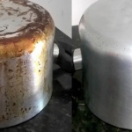 como limpar panela queimada