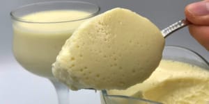 mousse de leite ninho