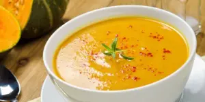 sopa detox de abobora