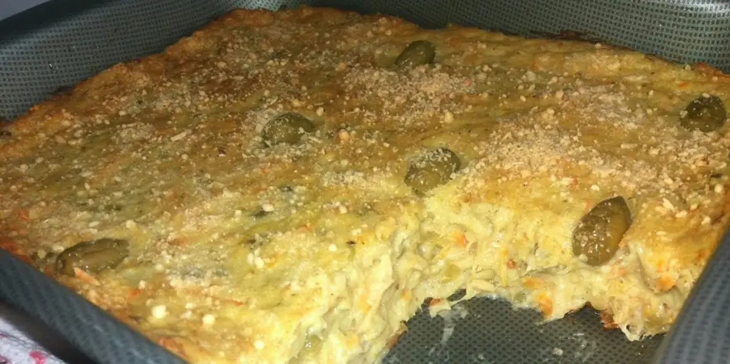 Torta de bacalhau