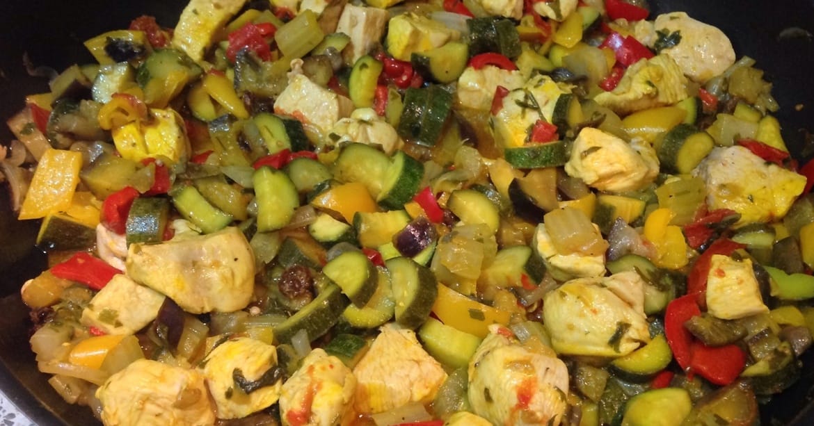 Caponata de abobrinha
