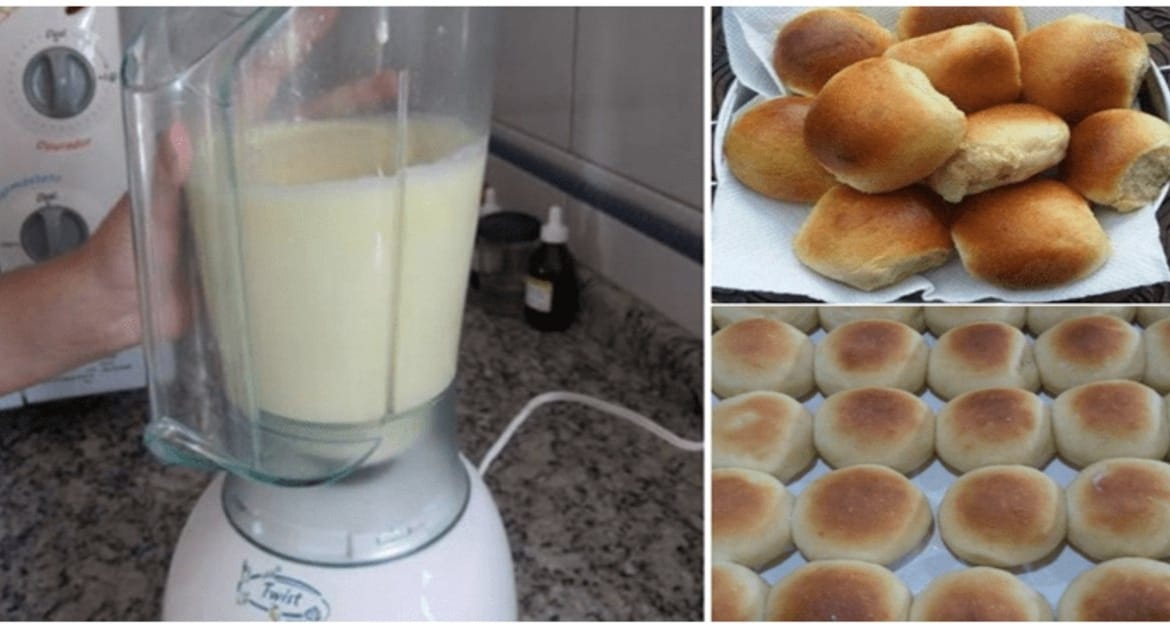 Pãozinho de liquidificador