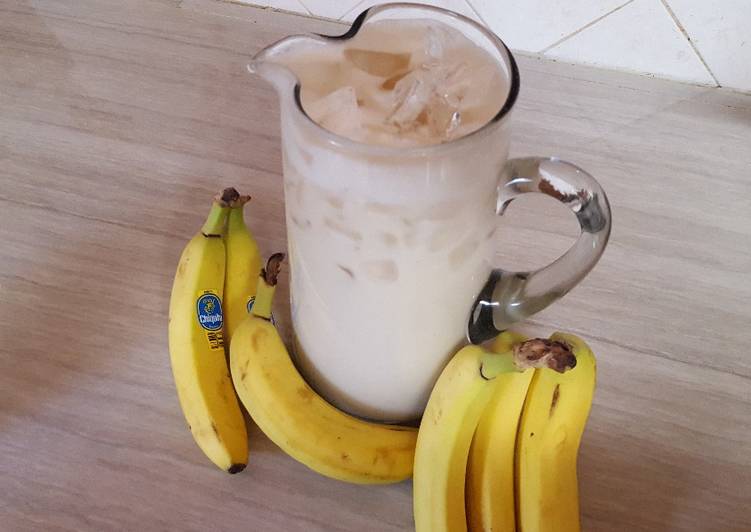 banana e agua