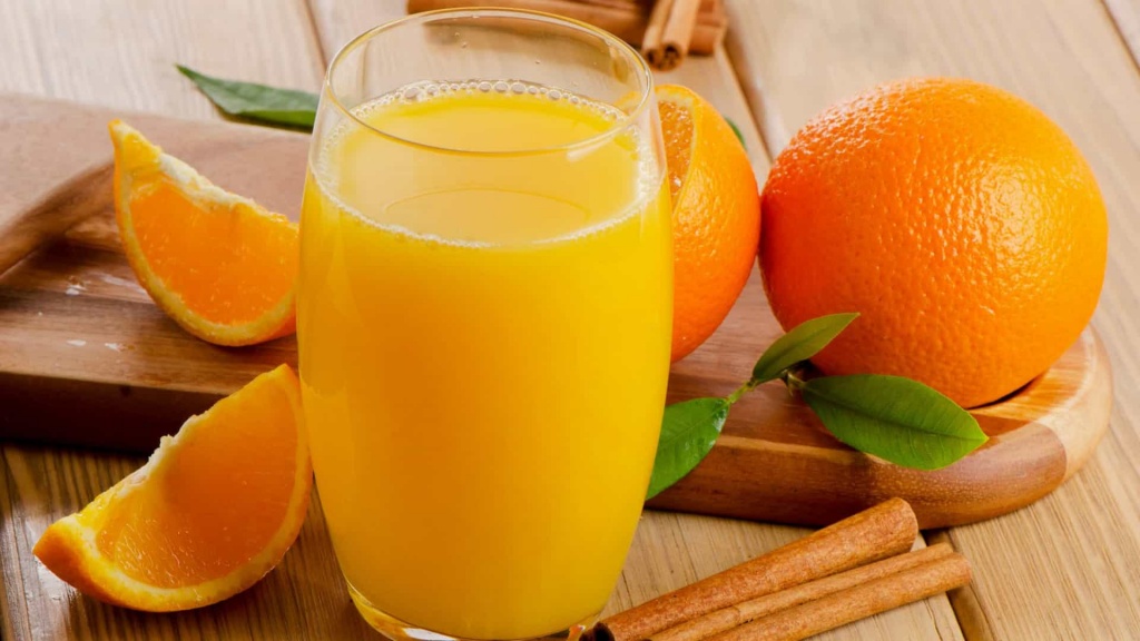 suco de laranja para a saude