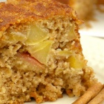 bolo de maça e canela
