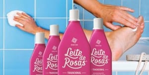 usos do leite de rosas