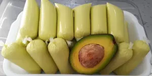sacolé de abacate