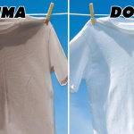 Manchas nas roupas brancas