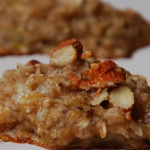 biscoitos de aveia e banana