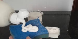 espuma cremosa mágica