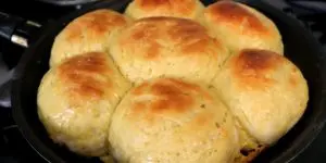 pão doce de frigideira