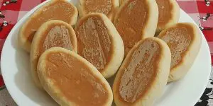 biscoitos de creme de leite