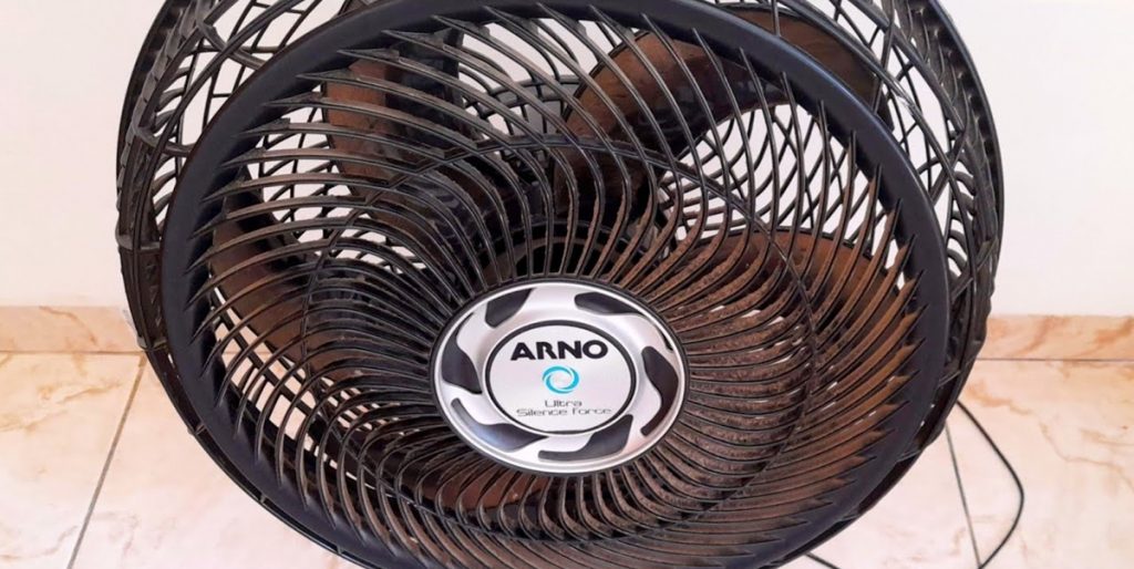 ventilador sujo