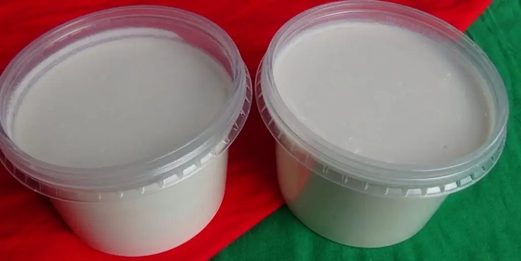 sabão em pasta branco