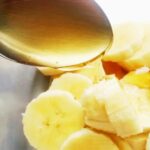 banana com mel
