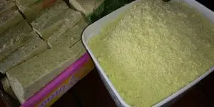 sabão em pó de mamão