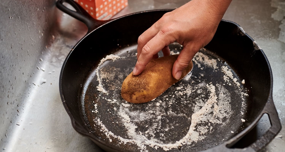 limpeza com sal de cozinha