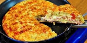 Torta salgada sem lactose