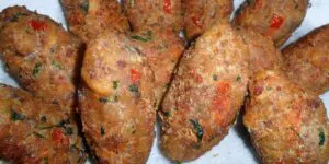 bolinho de pão recheado