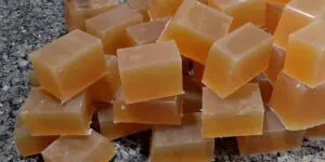 sabão glicerinado de óleo e álcool