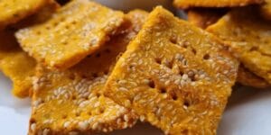 biscoitos crocantes de abóbora