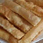 massa frita ou pastel de vento crocante