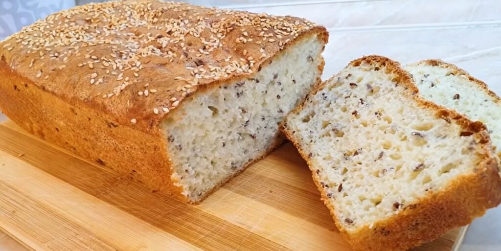 pão sueco de linhaça