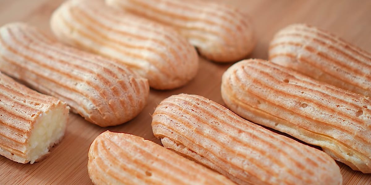 Biscoitos Crocantes Recheados Uma Sobremesa Francesa Deliciosa