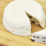 Ricota fresca feita em casa