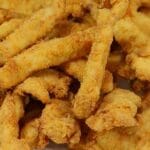 isca de frango empanado