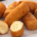 banana frita de restaurante