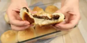 mini pãezinhos de ninho