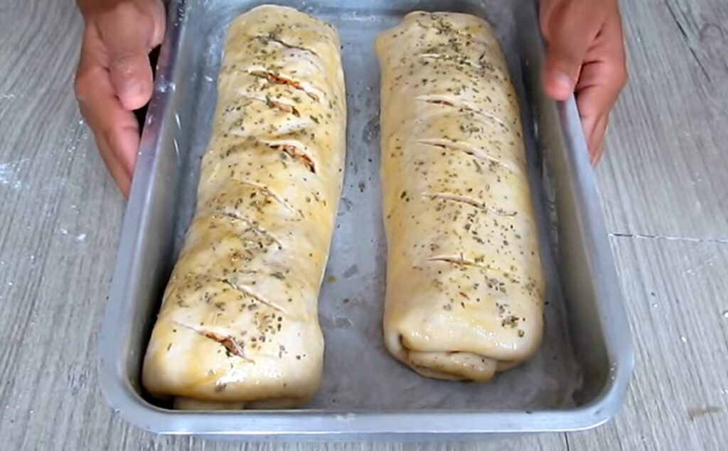 pão recheado segura marido