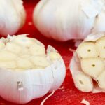 dente de alho queimado
