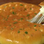 pão de batata recheado de queijo